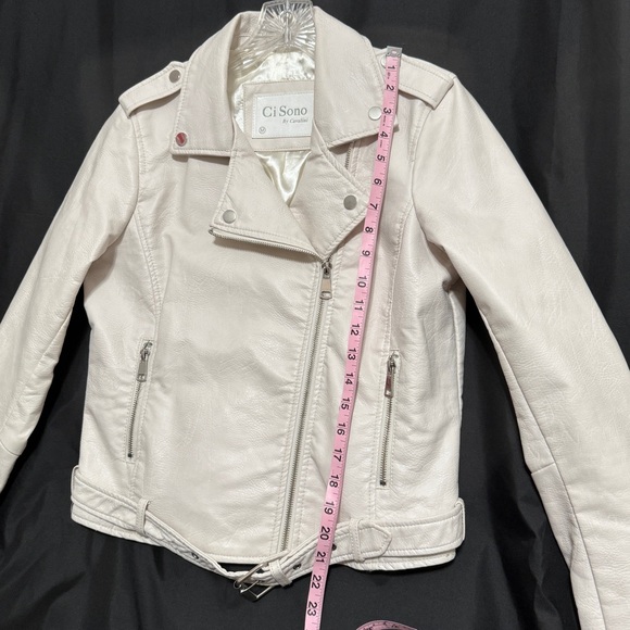 Ci Sono by Cavalini cream/ soft white Vintage Jacket - Picture 10 of 10